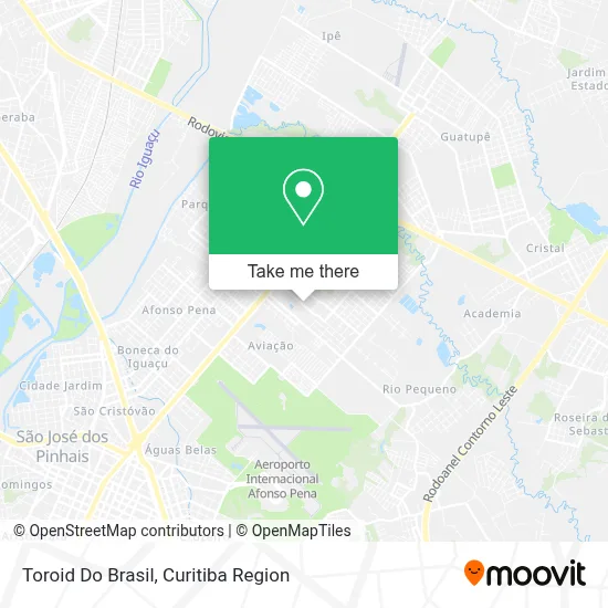 Toroid Do Brasil map