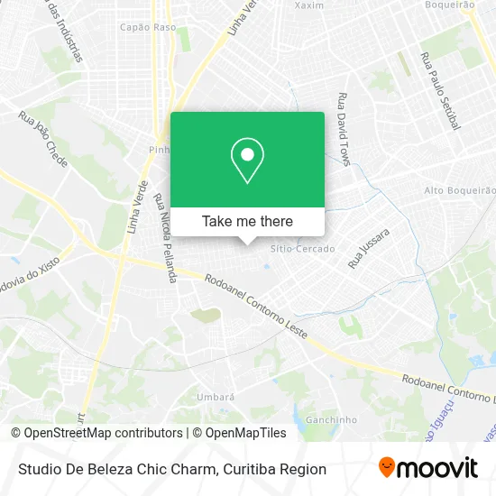Studio De Beleza Chic Charm map