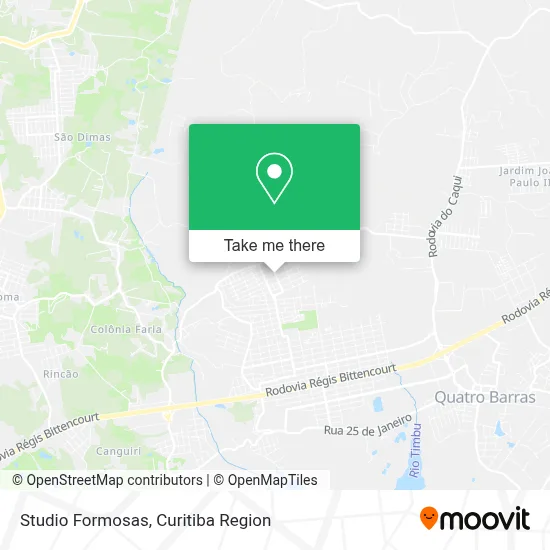 Studio Formosas map