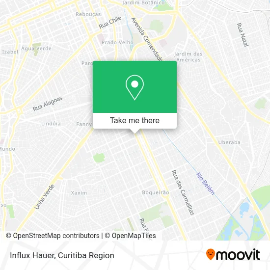 Influx Hauer map