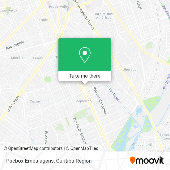 Pacbox Embalagens map