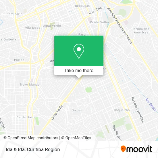 Ida & Ida map