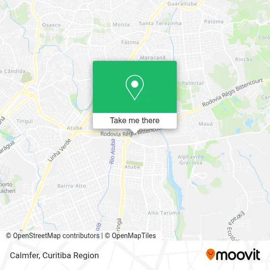 Calmfer map
