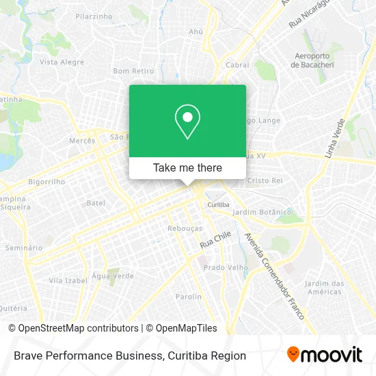 Brave Performance Business map