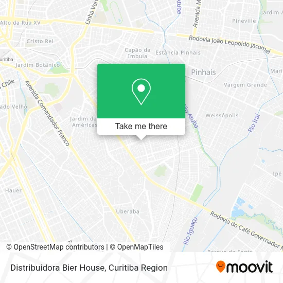Distribuidora Bier House map