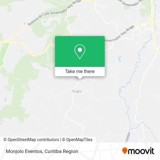 Monjolo Eventos map