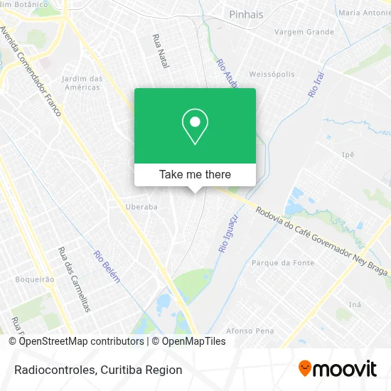Radiocontroles map
