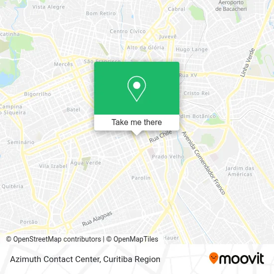 Azimuth Contact Center map