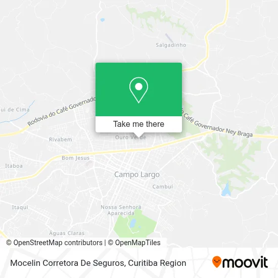 Mocelin Corretora De Seguros map