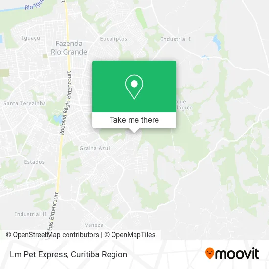 Lm Pet Express map