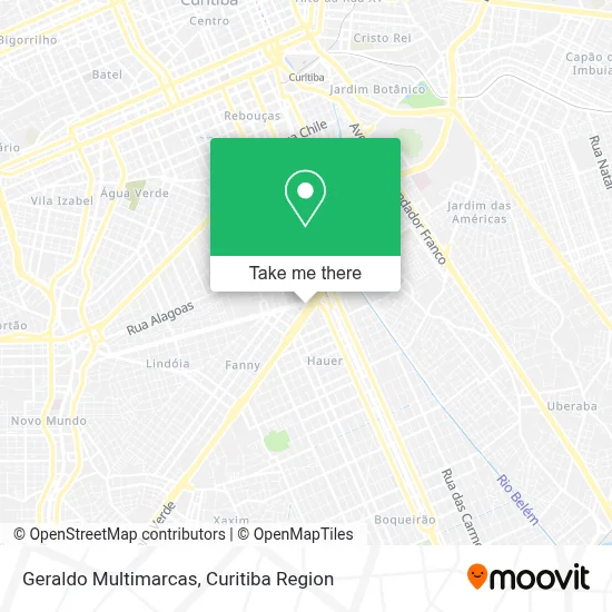 Geraldo Multimarcas map