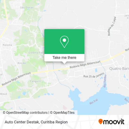 Auto Center Destak map