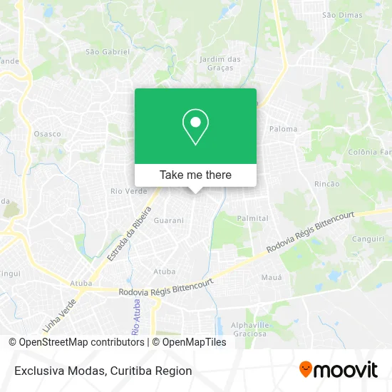 Exclusiva Modas map