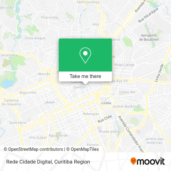 Rede Cidade Digital map