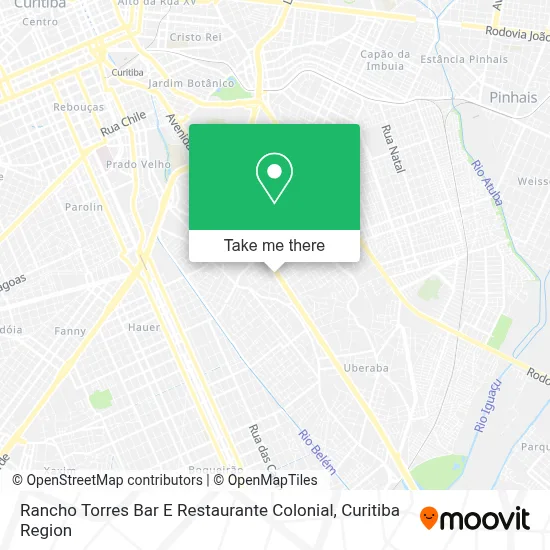 Rancho Torres Bar E Restaurante Colonial map