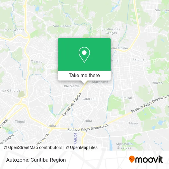 Autozone map