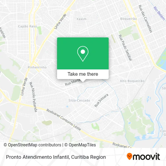 Pronto Atendimento Infantil map