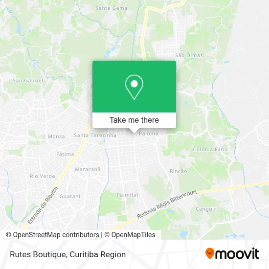 Rutes Boutique map