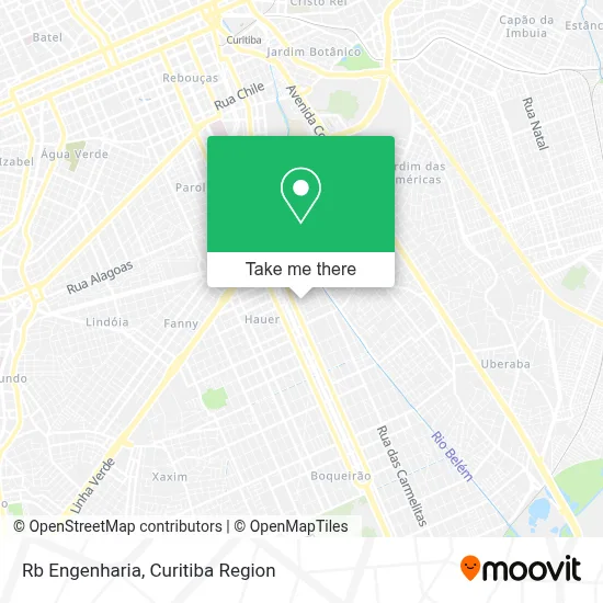 Rb Engenharia map