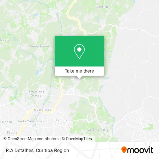 R.A Detalhes map