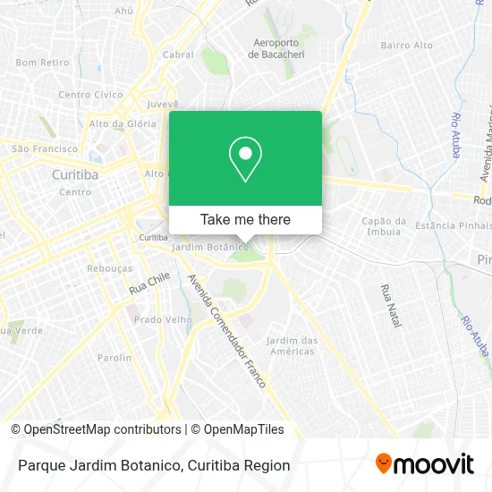 Parque Jardim Botanico map