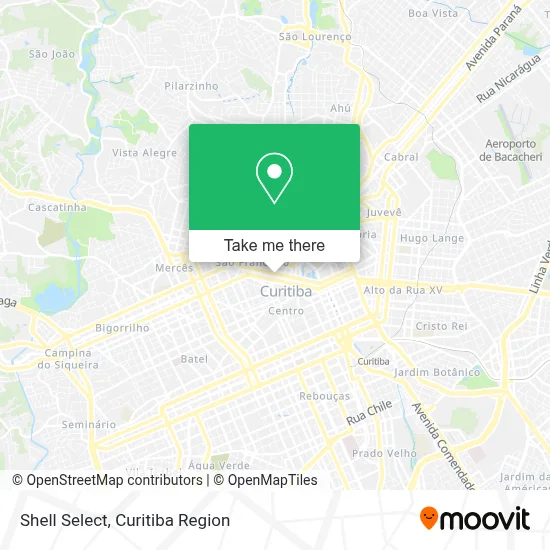 Shell Select map