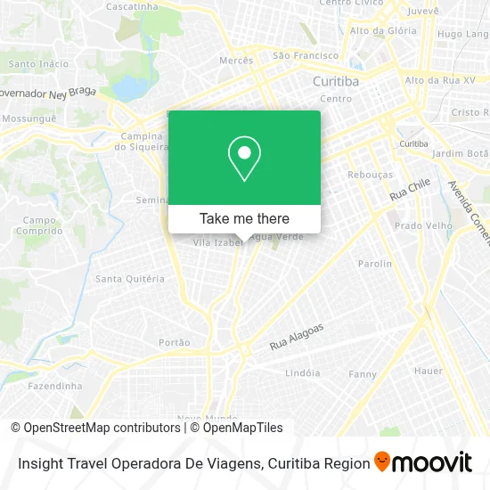 Insight Travel Operadora De Viagens map
