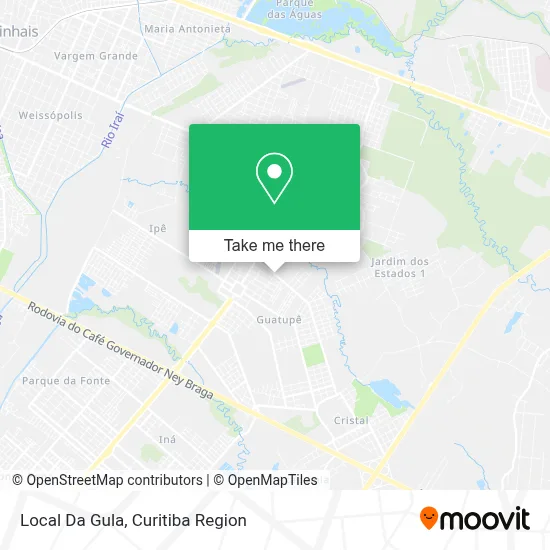 Local Da Gula map