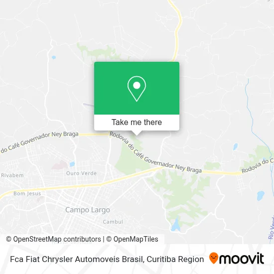 Fca Fiat Chrysler Automoveis Brasil map
