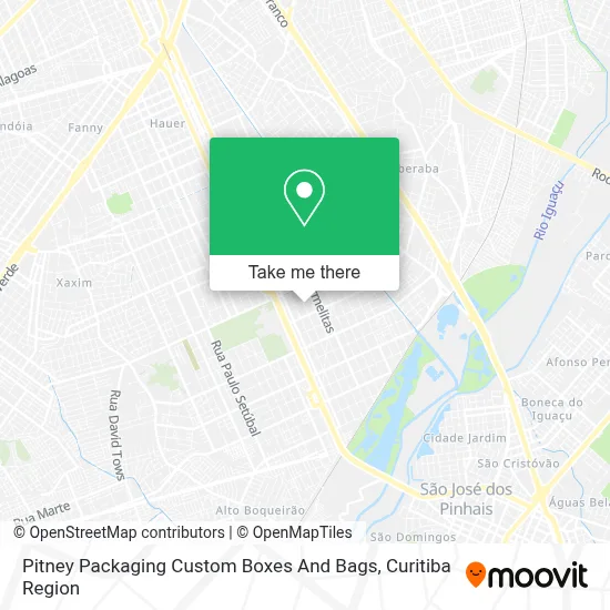 Pitney Packaging Custom Boxes And Bags map