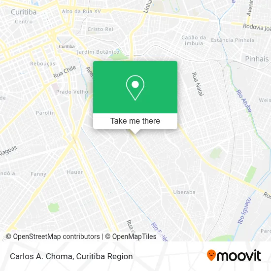 Carlos A. Choma map