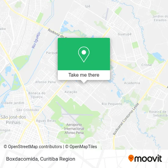Boxdacomida map