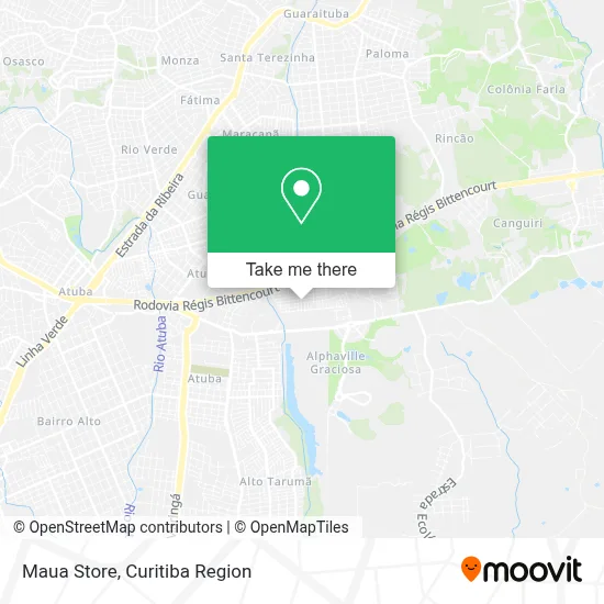 Maua Store map