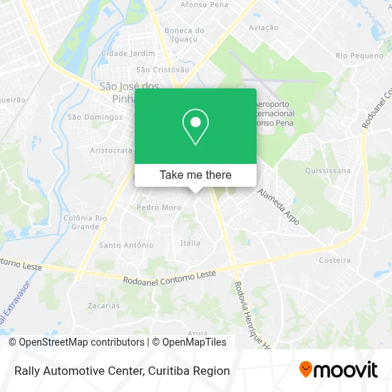Rally Automotive Center map