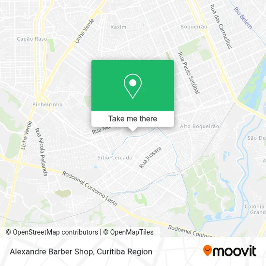Alexandre Barber Shop map