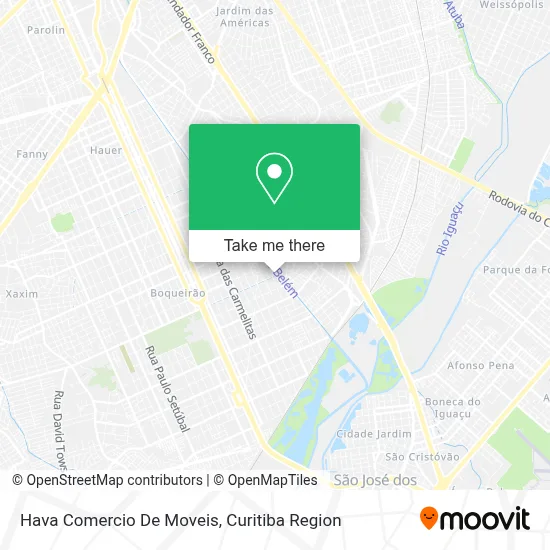 Hava Comercio De Moveis map