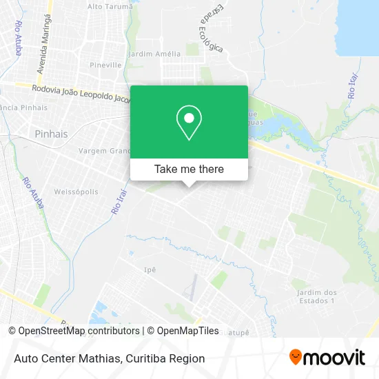 Auto Center Mathias map
