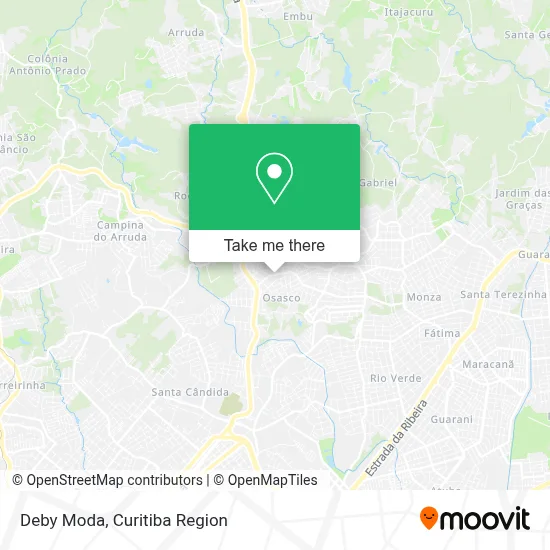 Deby Moda map