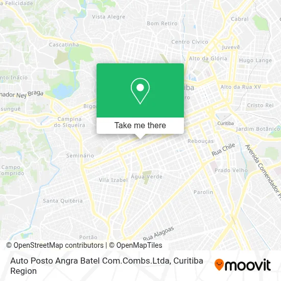 Auto Posto Angra Batel Com.Combs.Ltda map