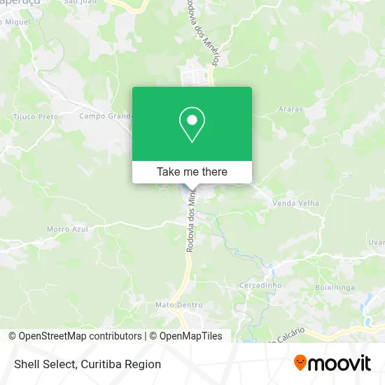 Shell Select map