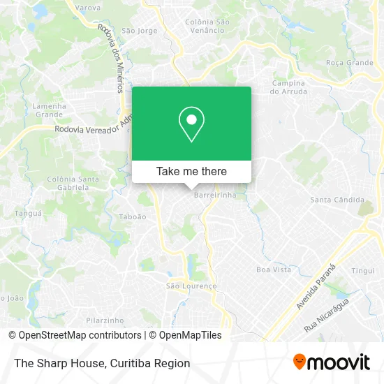 The Sharp House map