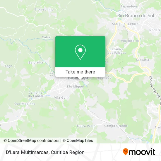 D'Lara Multimarcas map