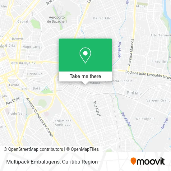 Multipack Embalagens map