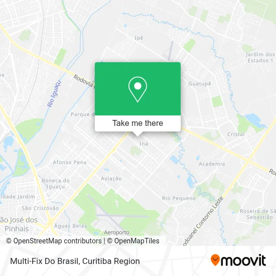 Multi-Fix Do Brasil map