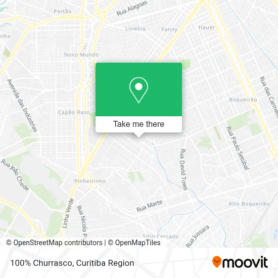 100% Churrasco map