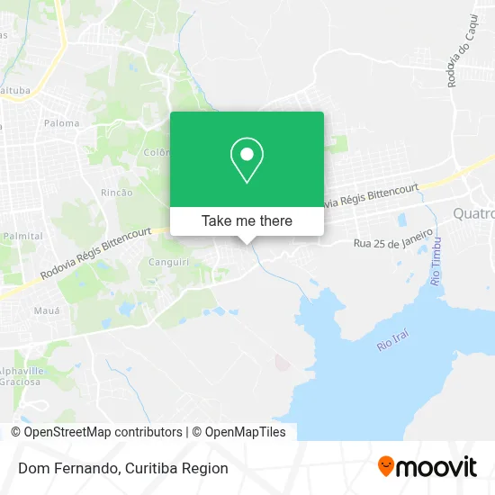 Dom Fernando map