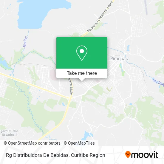 Rg Distribuidora De Bebidas map