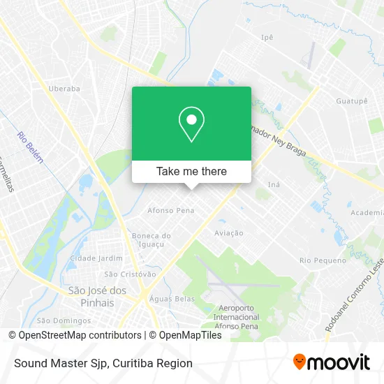 Sound Master Sjp map