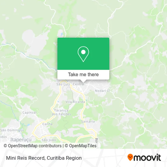 Mini Reis Record map