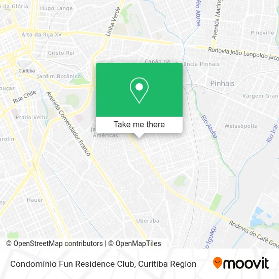 Condomínio Fun Residence Club map